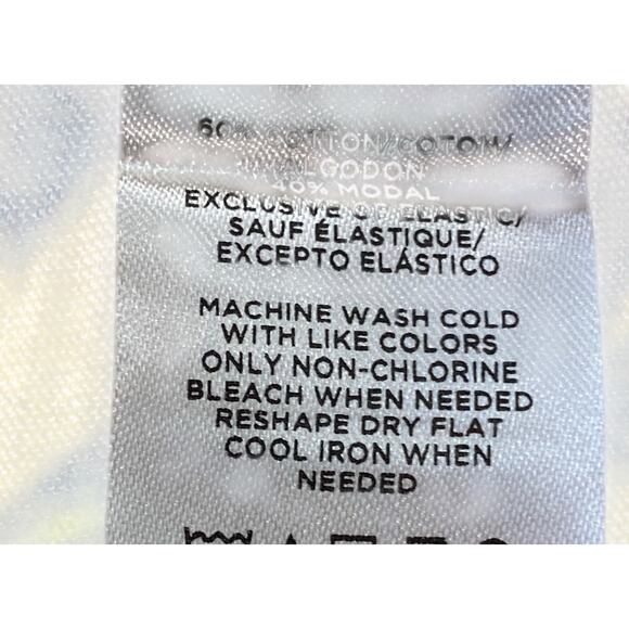 Loft Yellow Smocked Pullover Tank Floral Sleeveless NEW Shirt Womens size XL - Picture 10 of 11